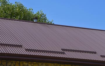 typical Martins Moss corrugated roof uses